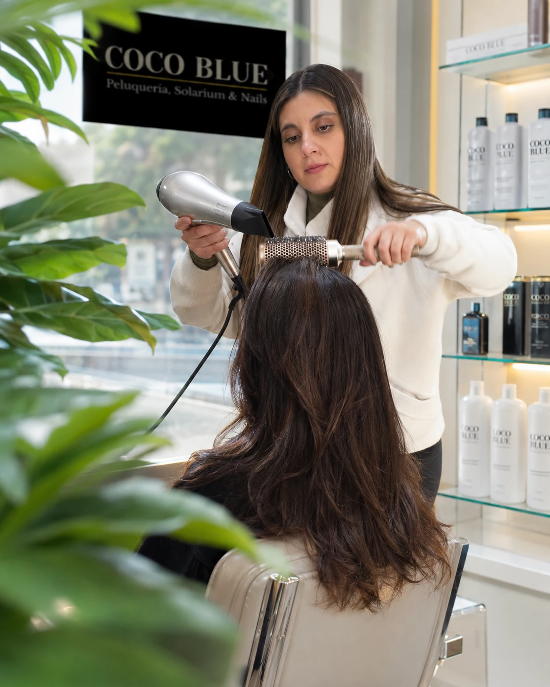 Peluquería premium Cocoblue en Huechuraba